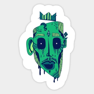 Ngreen Strange King Juan Sticker